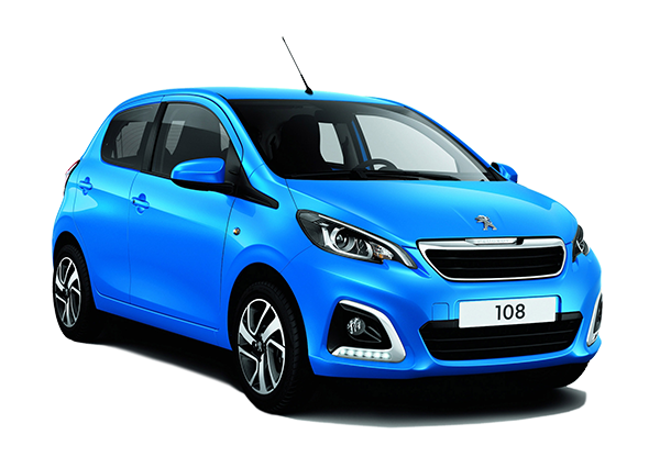 Louer la voiture n°121 Peugeot 108