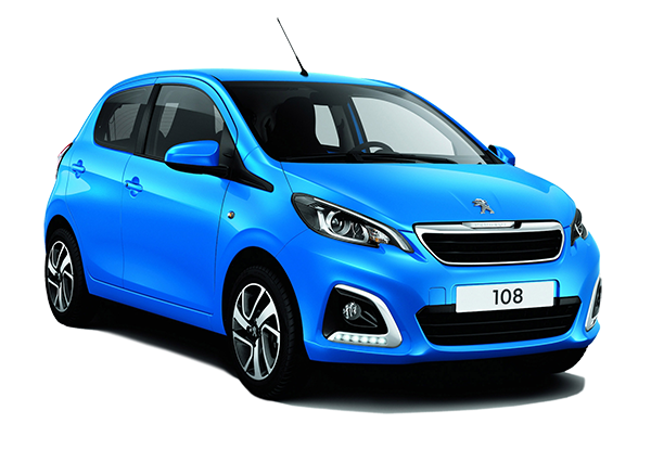 Louer la voiture n°298 Peugeot 108
